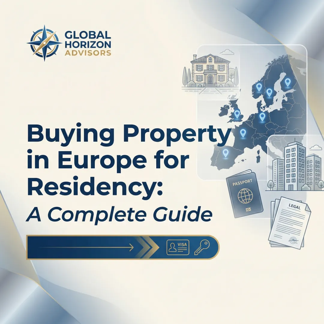 Buying Property in Europe for Residency: A Complete Guide