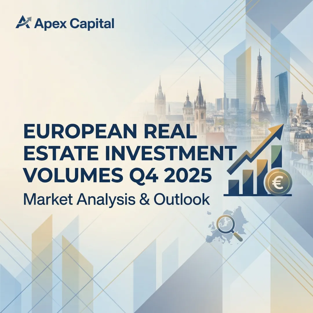 European Real Estate Investment Volumes Q4 2025