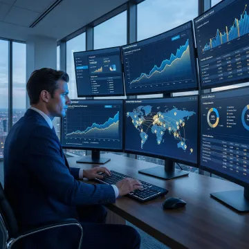 International real estate portfolio analysis with global market data