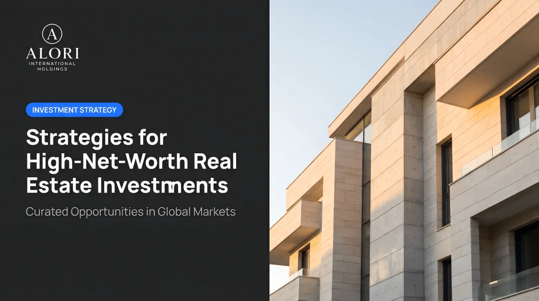 Strategies for High-Net-Worth Real Estate Investments