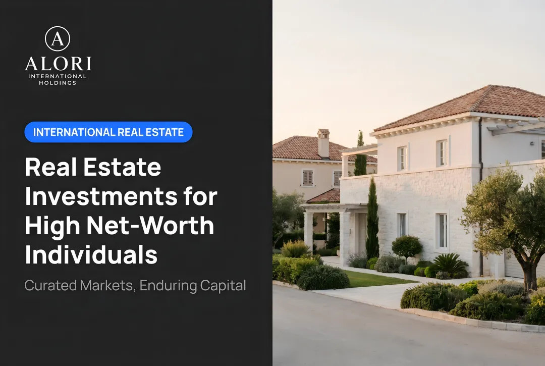 Real Estate Investments for High Net-Worth Individuals