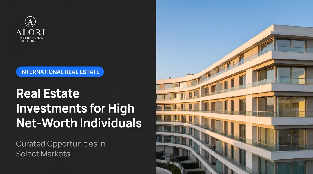 Real Estate Investments for High Net-Worth Individuals