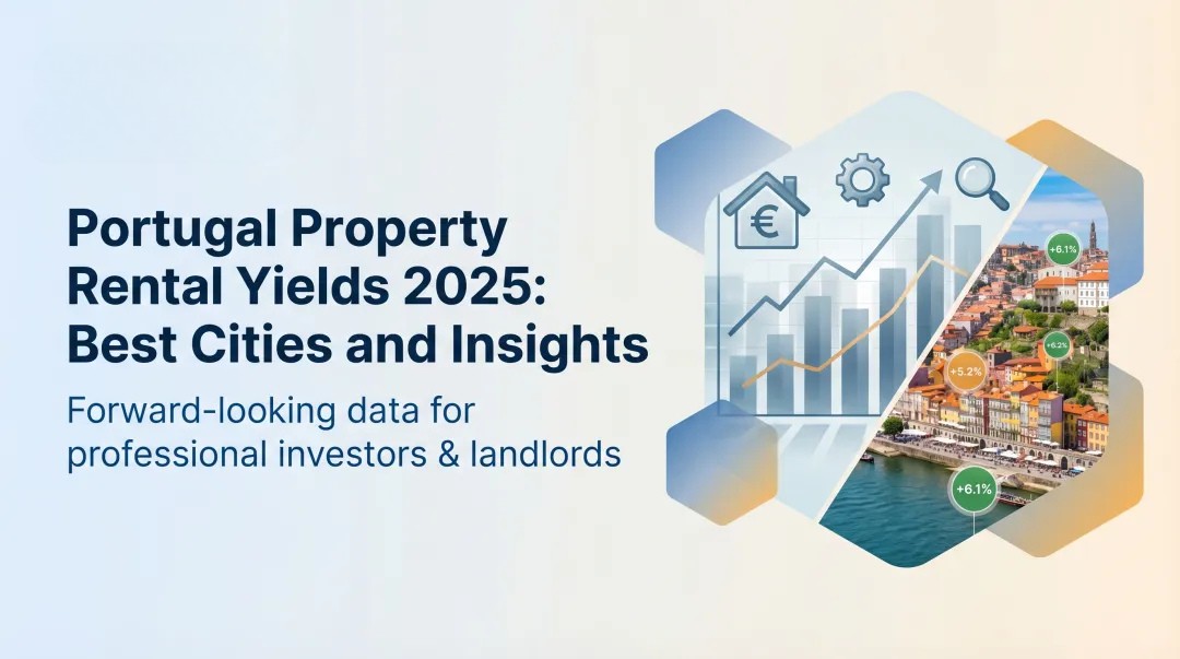Portugal Property Rental Yields 2025: Best Cities and Insights