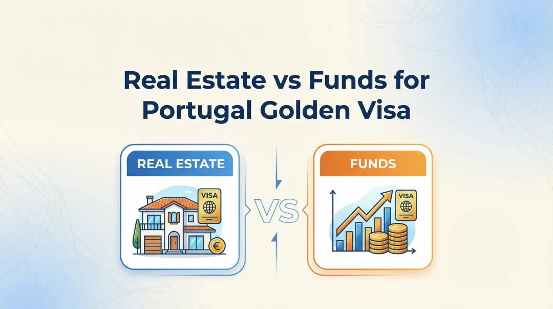 Real Estate vs Funds for Portugal Golden Visa