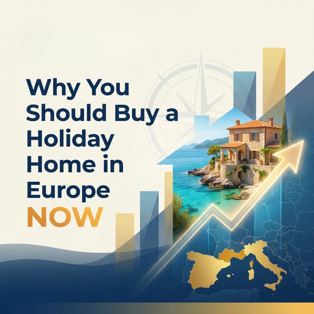 Why You Should Buy a Holiday Home in Europe Now