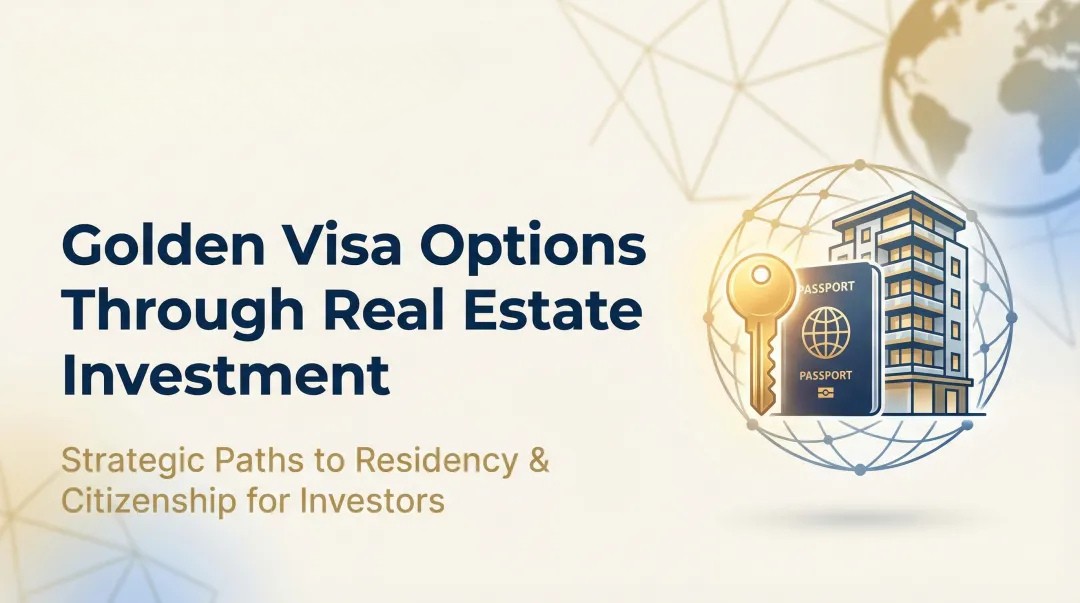 Golden Visa Options Through Real Estate Investment