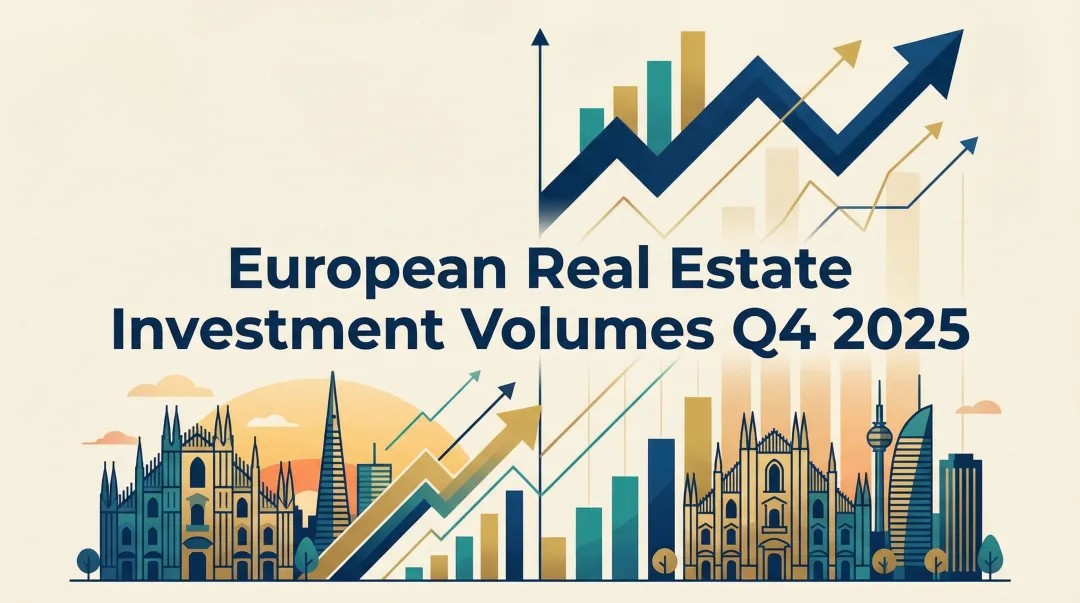 European Real Estate Investment Volumes Q4 2025