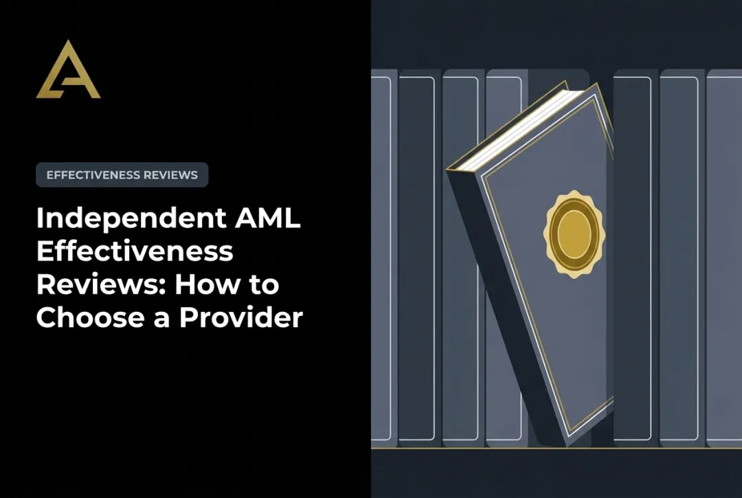 Independent AML Effectiveness Reviews