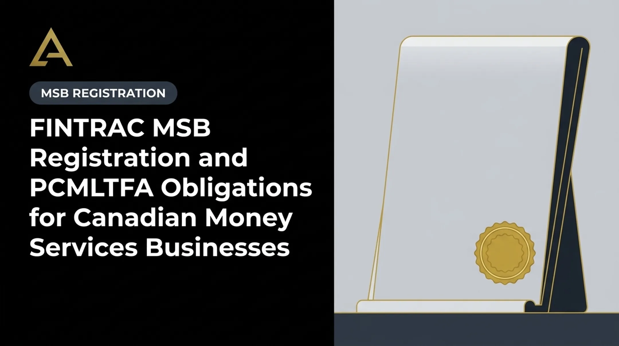 FINTRAC MSB Registration and PCMLTFA Obligations for Canadian Money Services Businesses