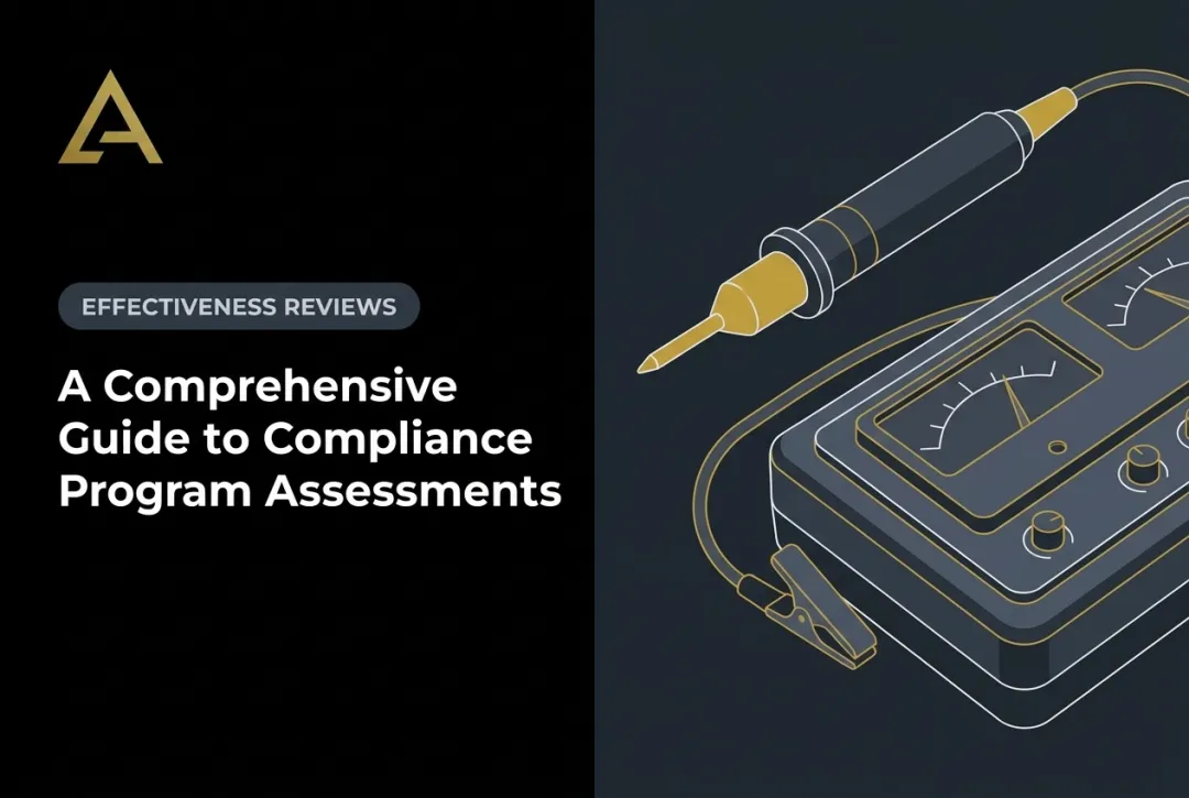 A Comprehensive Guide to Compliance Program Assessments