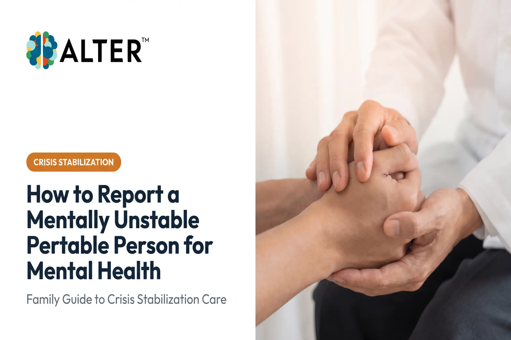 How to Report a Mentally Unstable Person for Mental Health