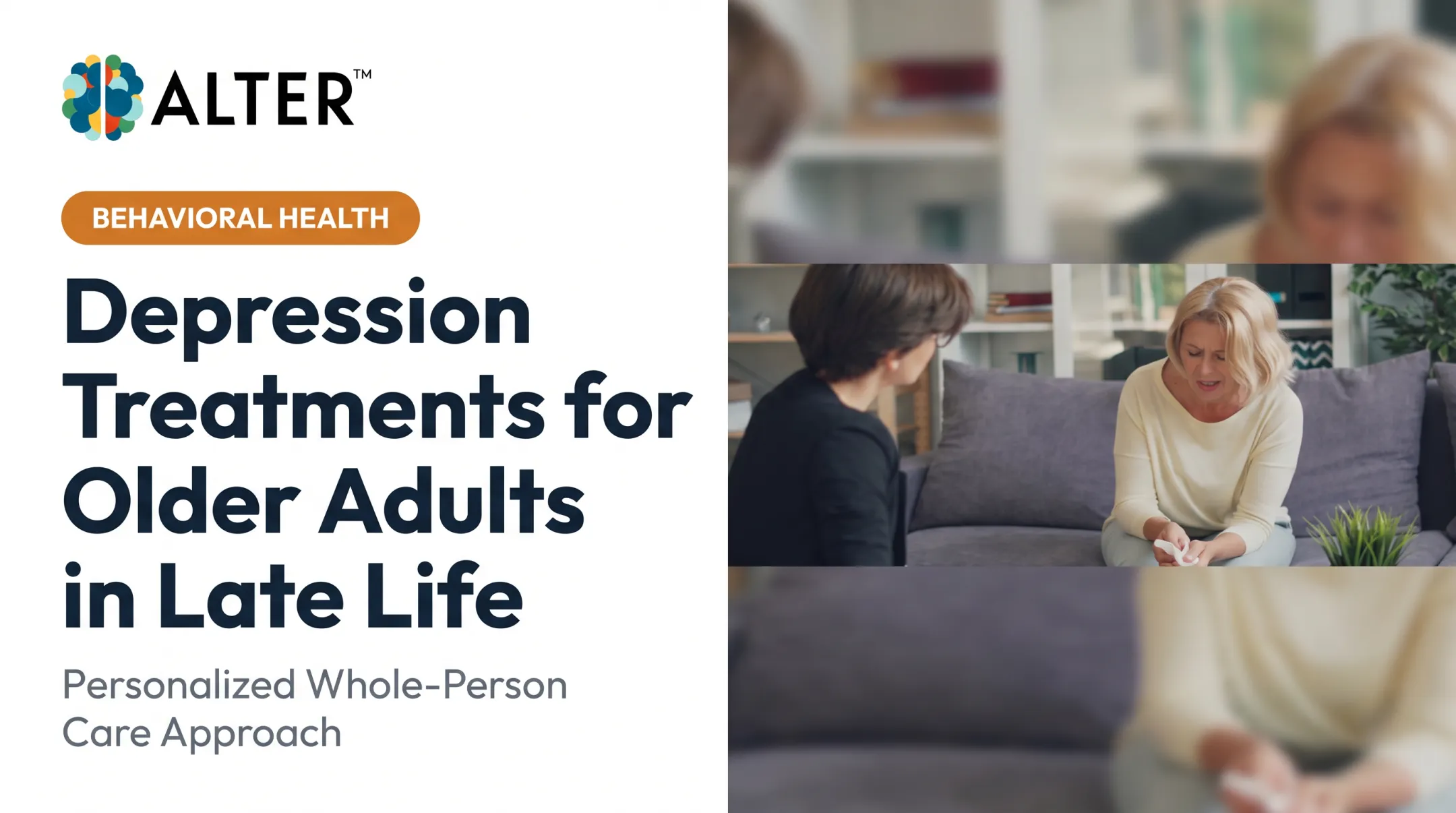 Depression Treatments for Older Adults in Late Life