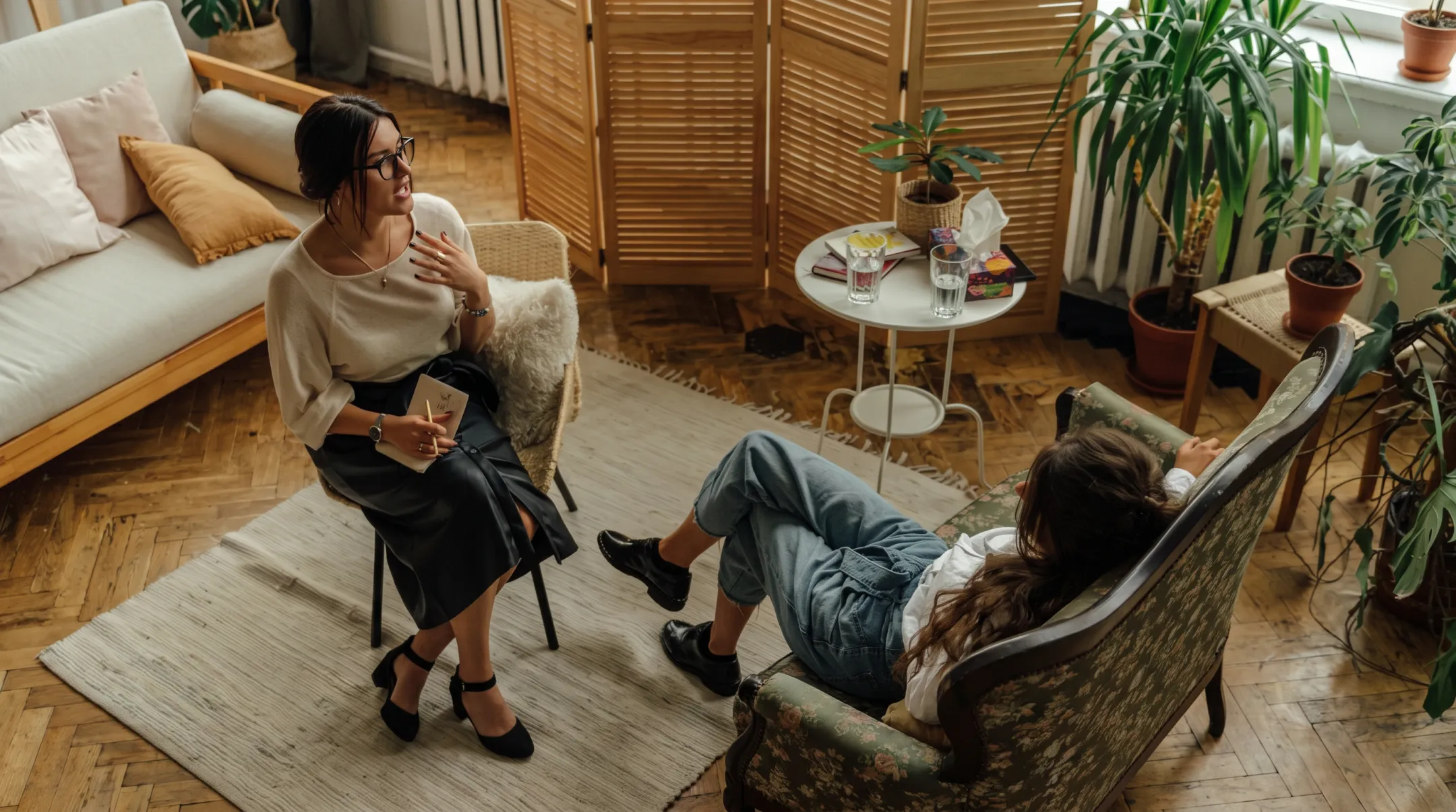 Alter Behavioral Health clinicians supporting clients and families