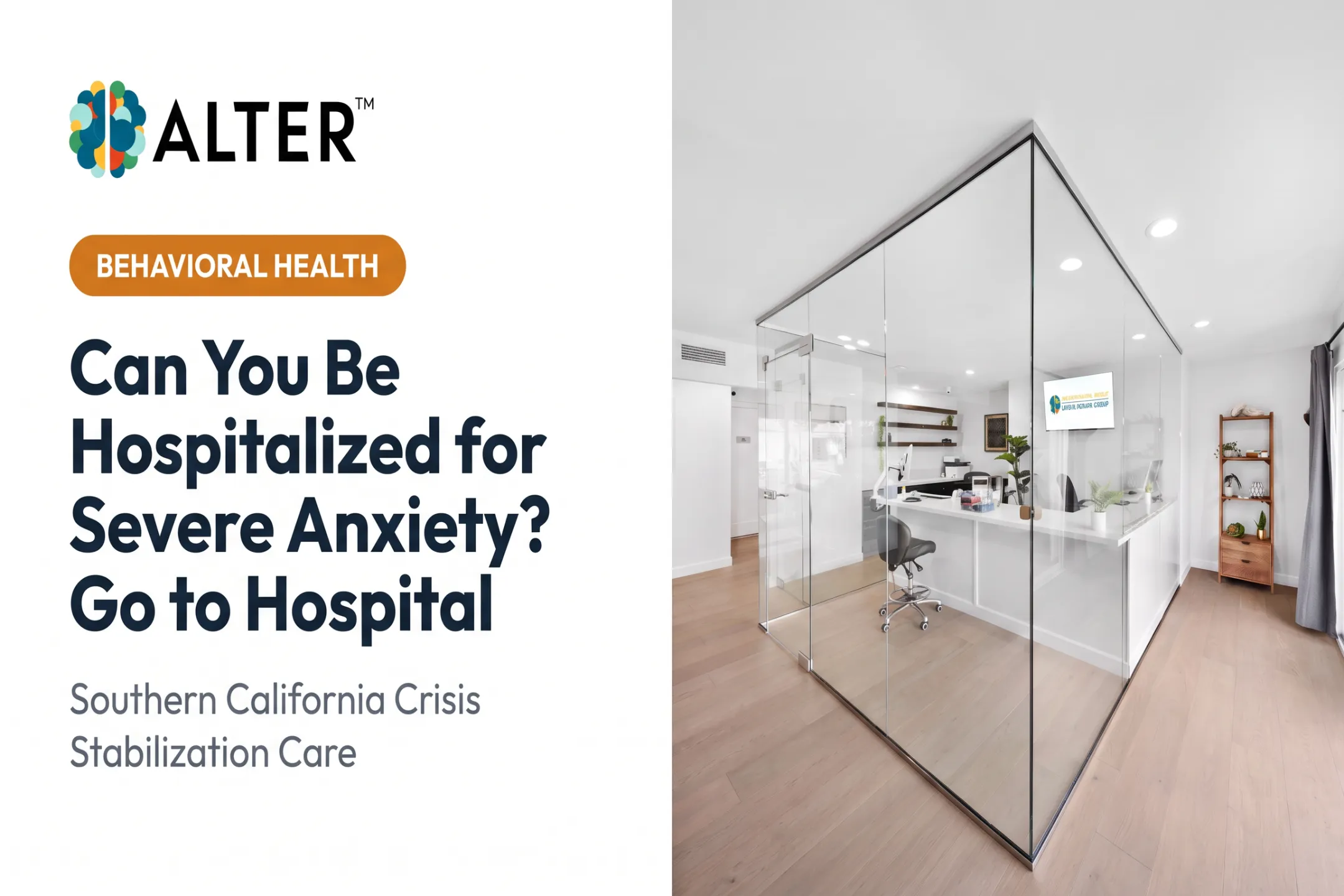 Can You Be Hospitalized for Severe Anxiety? Go to Hospital
