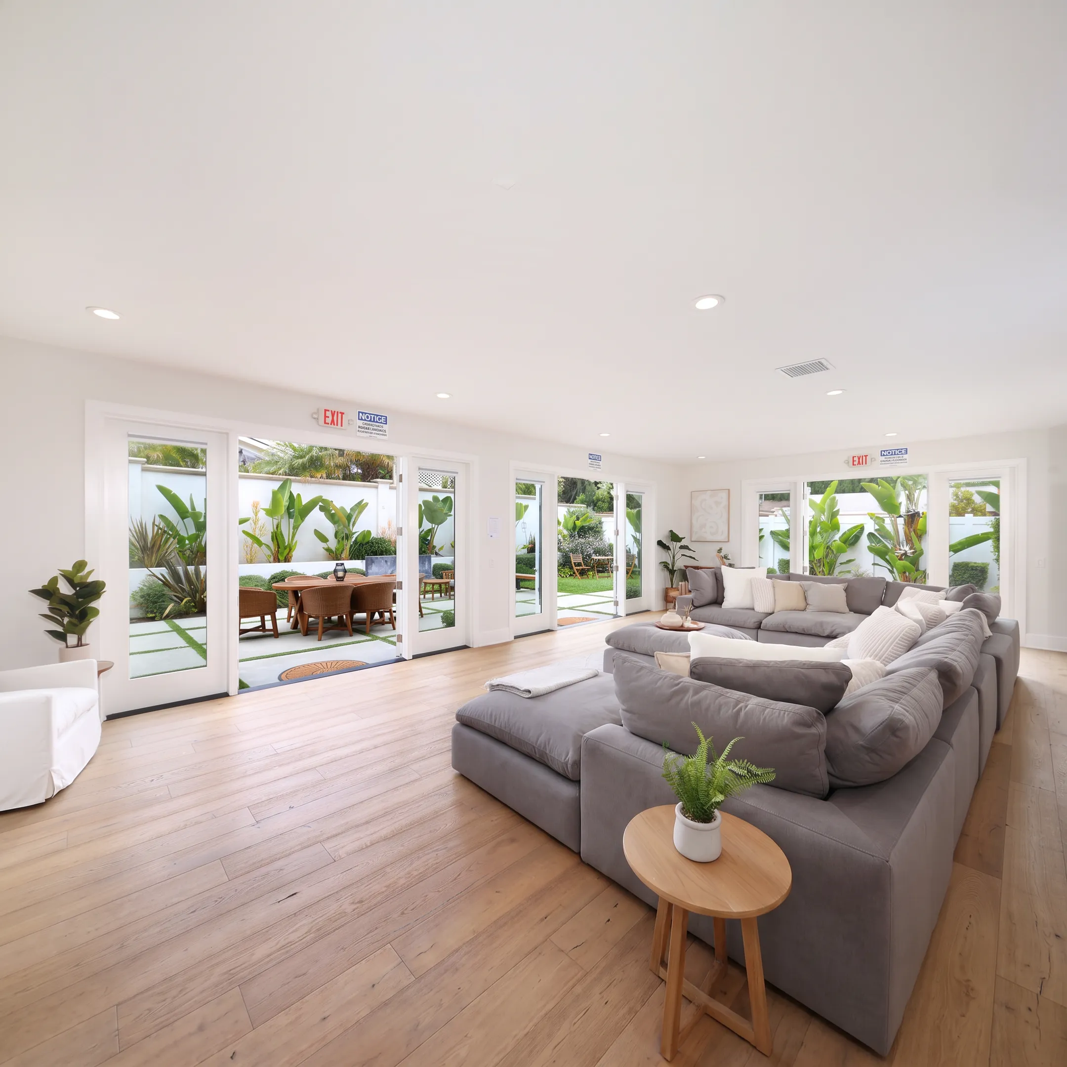 Adult residential mental health treatment setting with clinician and client in a calm private residence