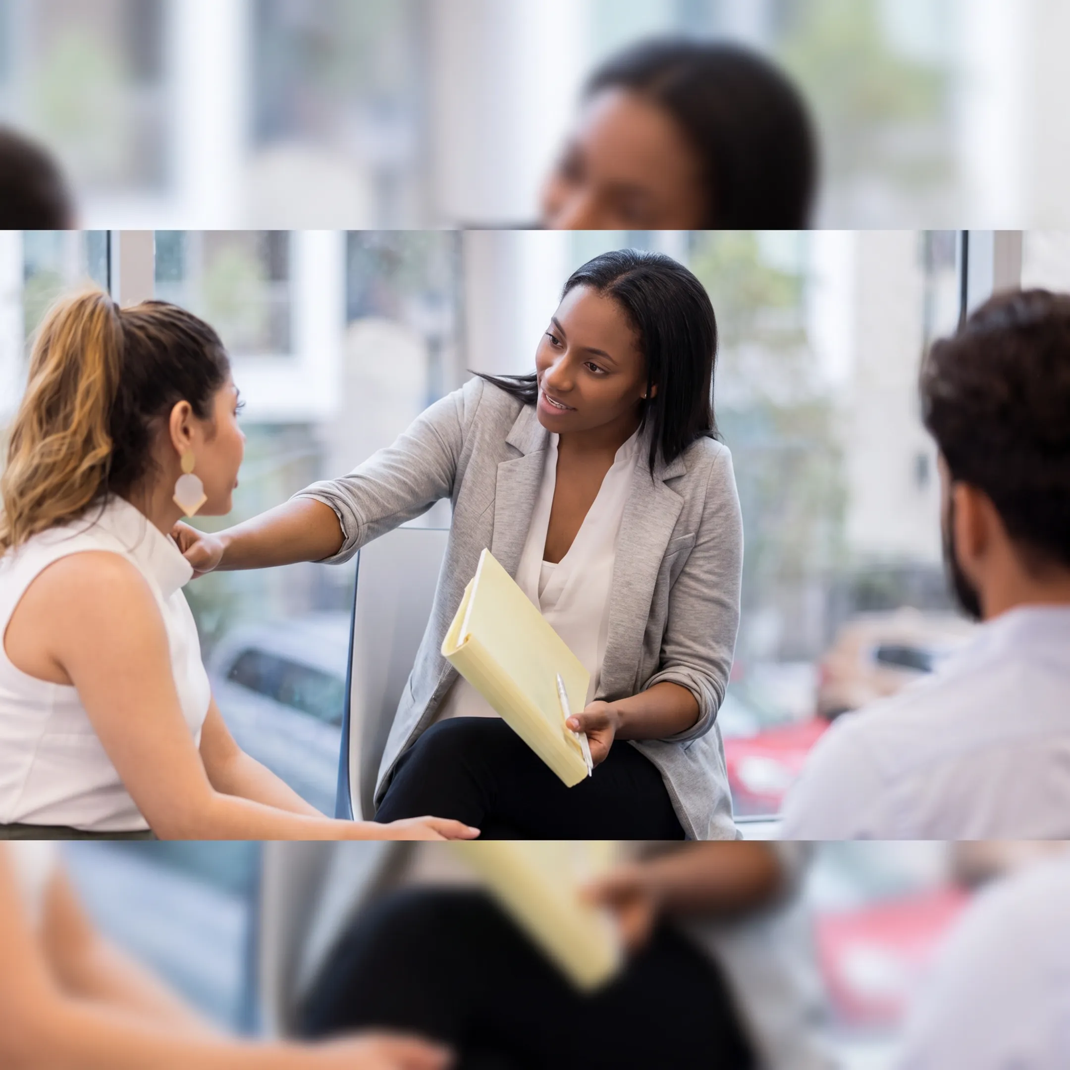 Behavioral health professional discussing personalized treatment options during an online consultation