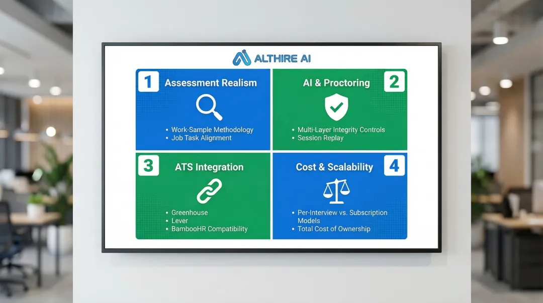 Four key evaluation factors for choosing a coding assessment tool in 2026