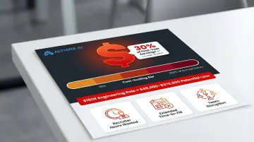 Cost of a bad technical hire breakdown showing percentage of salary lost infographic