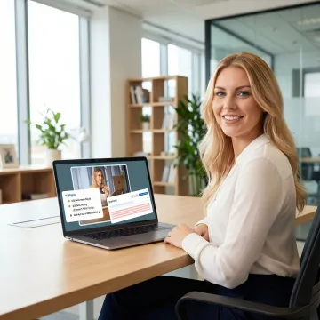 AI-powered talent acquisition and recruiting platform dashboard showing candidate evaluation