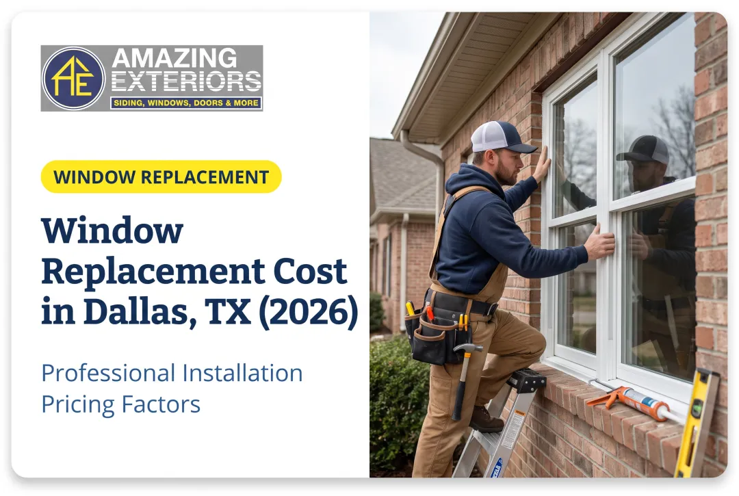 Window Replacement Cost in Dallas, TX (2026)
