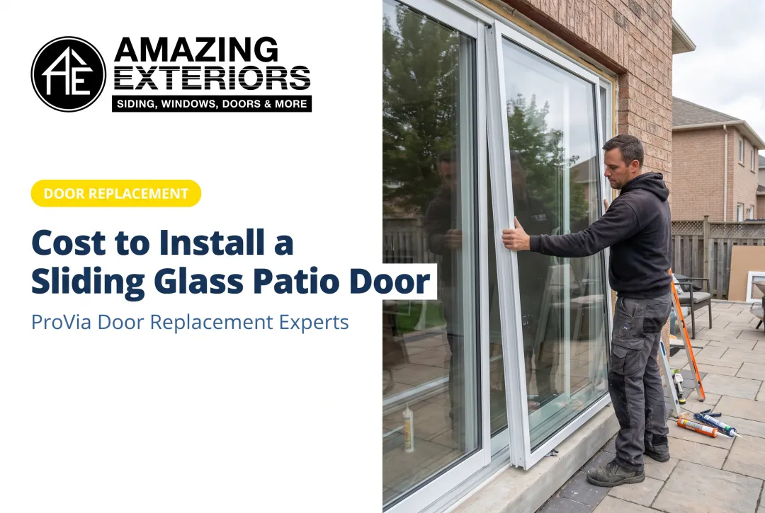 Cost to Install a Sliding Glass Patio Door