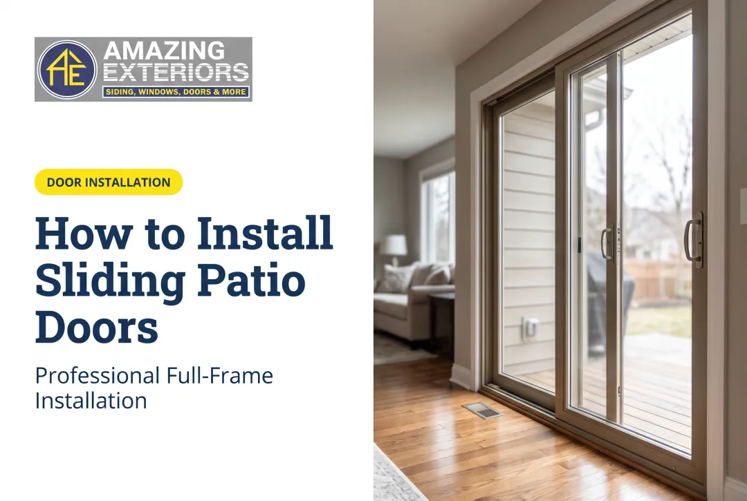 How to Install Sliding Patio Doors