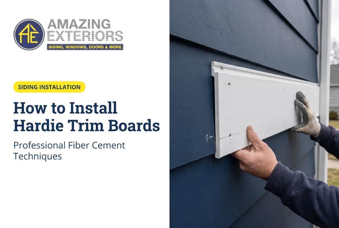 How to Install Hardie Trim Boards