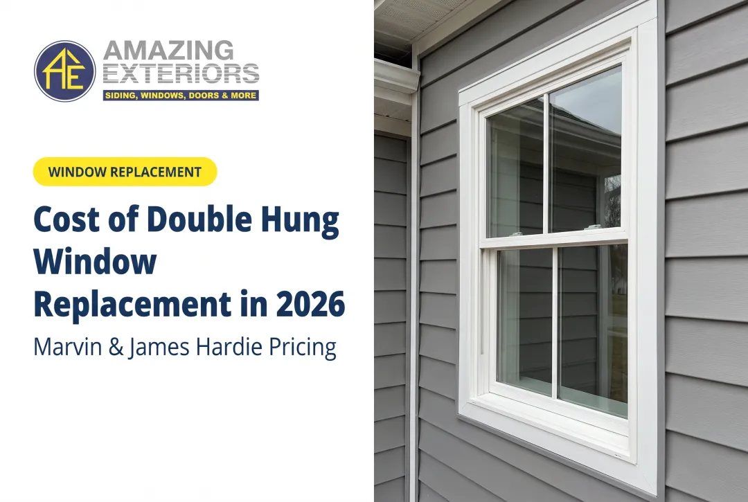 Cost of Double Hung Window Replacement in 2026