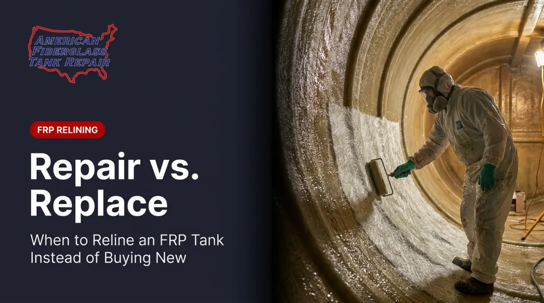 Repair vs. Replace: When to Reline an FRP Tank Instead of Buying New