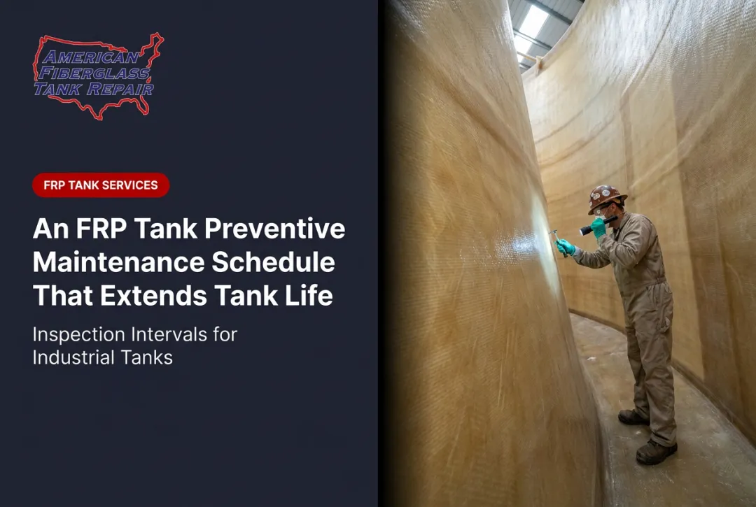 An FRP Tank Preventive Maintenance Schedule That Extends Tank Life