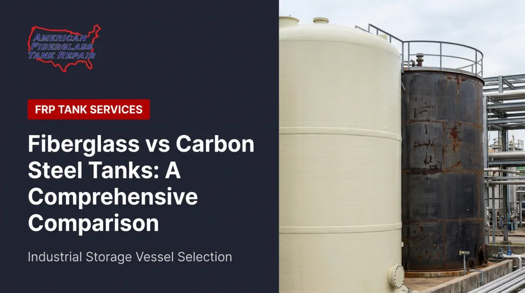 Fiberglass vs Carbon Steel Tanks: A Comprehensive Comparison