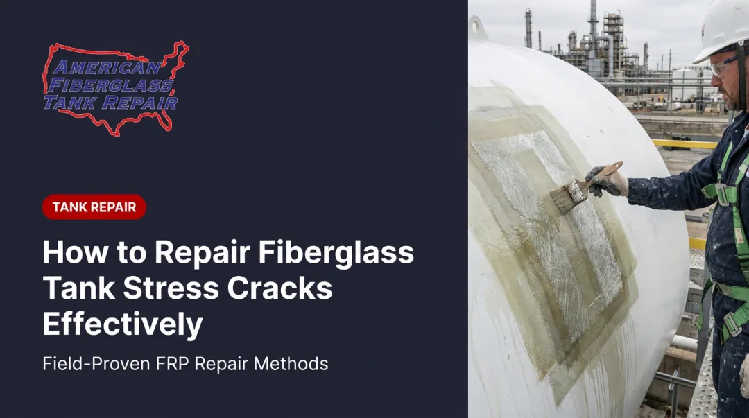 How to Repair Fiberglass Tank Stress Cracks Effectively