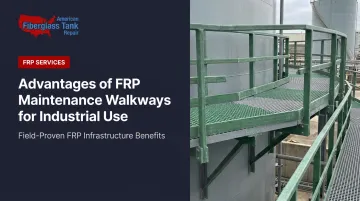Advantages of FRP Maintenance Walkways for Industrial Use