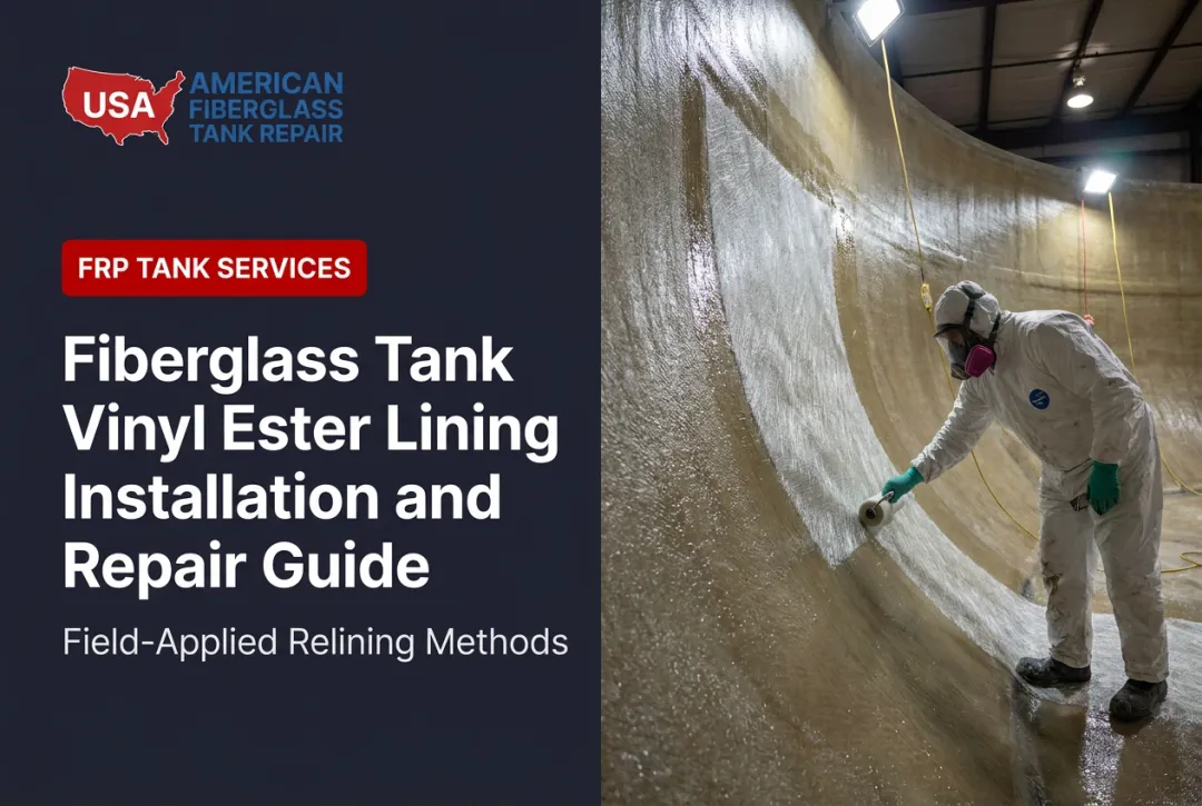 Fiberglass Tank Vinyl Ester Lining Installation and Repair Guide