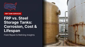 FRP vs. Steel Storage Tanks: Corrosion, Cost &amp; Lifespan