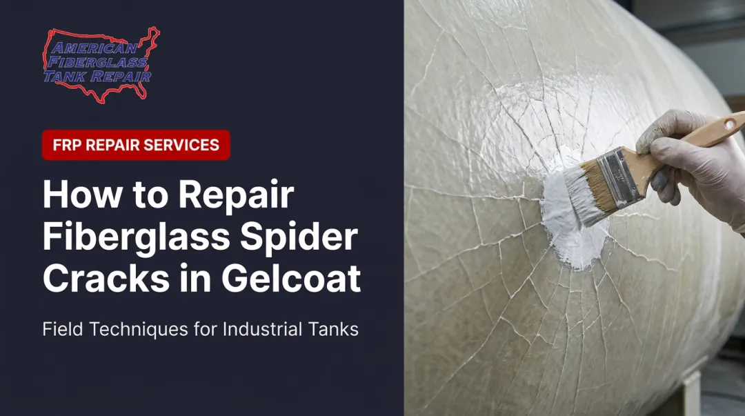 How to Repair Fiberglass Spider Cracks in Gelcoat