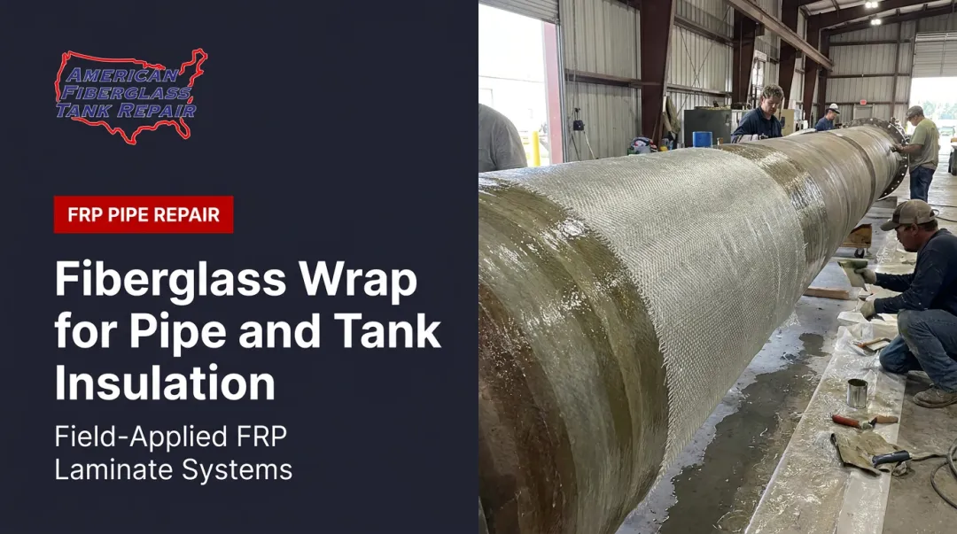 Fiberglass Wrap for Pipe and Tank Insulation