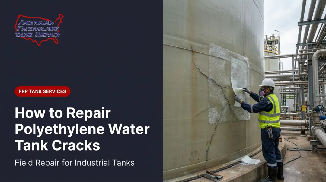How to Repair Polyethylene Water Tank Cracks