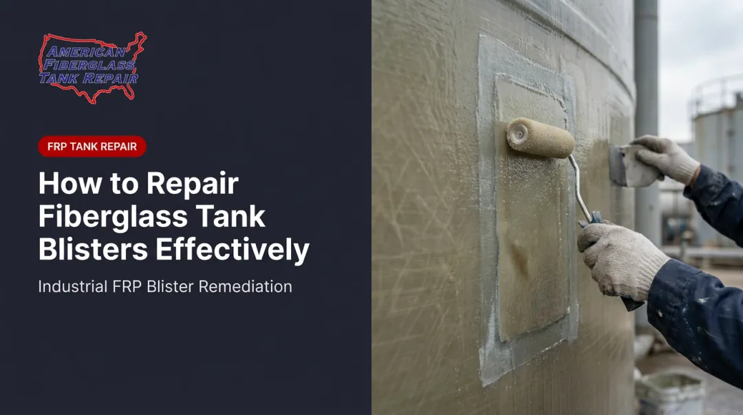 How to Repair Fiberglass Tank Blisters Effectively