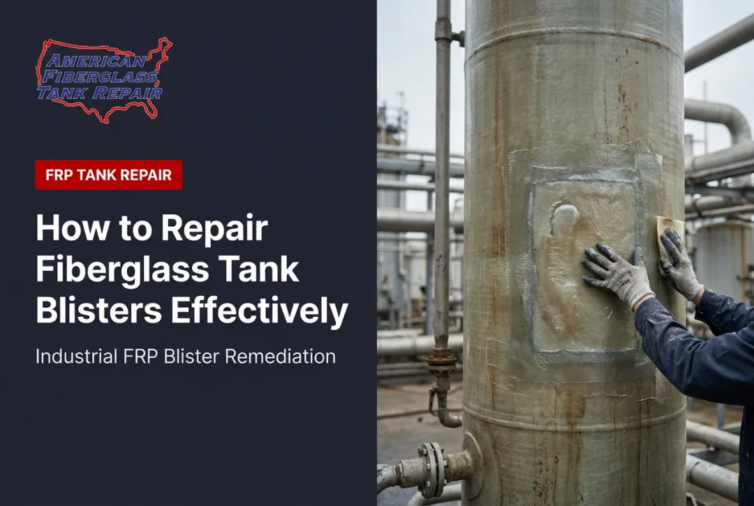 How to Repair Fiberglass Tank Blisters Effectively
