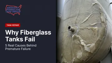 Why Fiberglass Tanks Fail: 5 Real Causes Behind Premature Failure