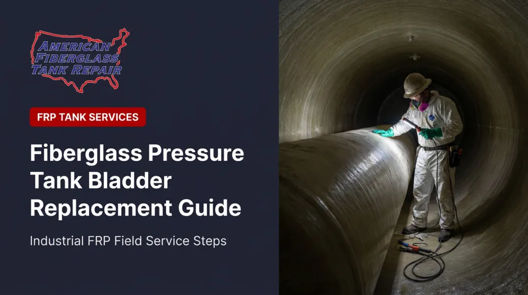 Fiberglass Pressure Tank Bladder Replacement Guide