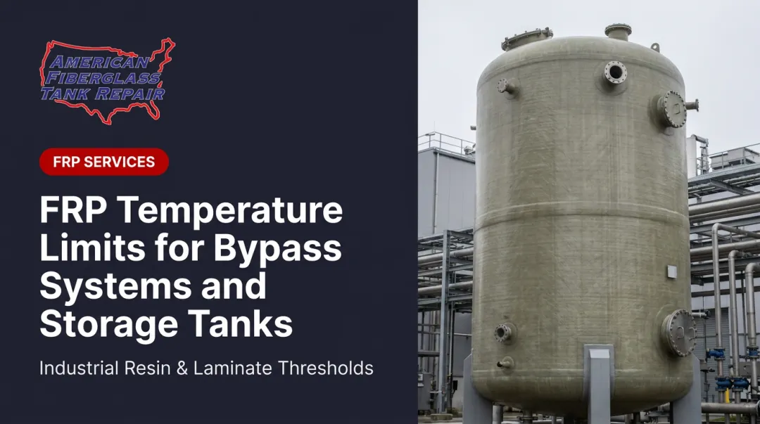 FRP Temperature Limits for Bypass Systems and Storage Tanks