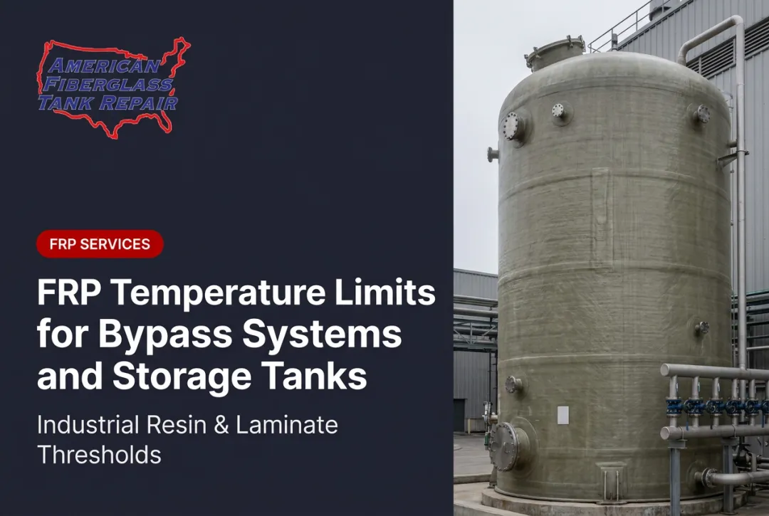 FRP Temperature Limits for Bypass Systems and Storage Tanks