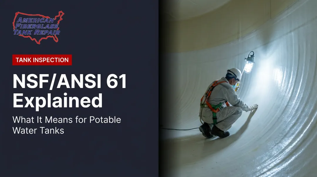NSF/ANSI 61 Explained: What It Means for Potable Water Tanks