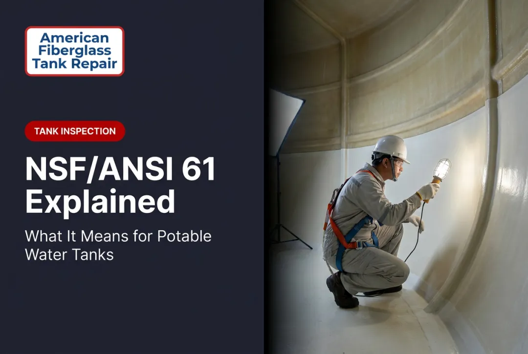 NSF/ANSI 61 Explained: What It Means for Potable Water Tanks