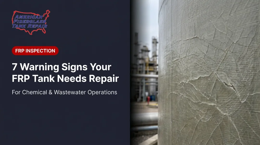 7 Warning Signs Your FRP Tank Needs Repair
