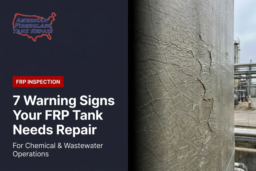 7 Warning Signs Your FRP Tank Needs Repair