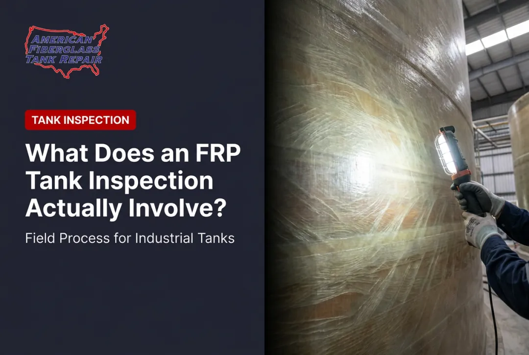 What Does an FRP Tank Inspection Actually Involve?