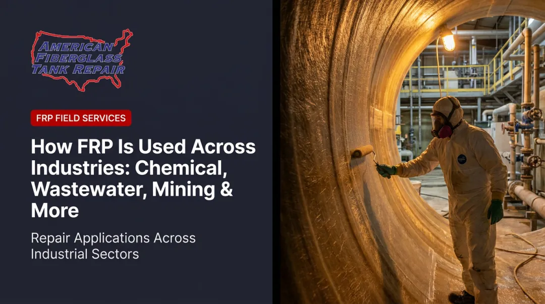 How FRP Is Used Across Industries: Chemical, Wastewater, Mining & More